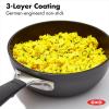 imageOXO Good Grips 1QT and 2QT Saucepan Pot Set with Lids 3Layered German Engineered Nonstick Coating Stainless Steel Handles with Nonslip Silicone Black1QT and 2QT Saucepan Set