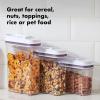 imageOXO Good Grips 3Piece POP Cereal Dispenser Set1 Count Pack of 1