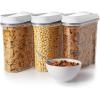 imageOXO Good Grips 3Piece POP Cereal Dispenser Set3 Count Pack of 1