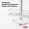 imageOXO Good Grips 3Tier Aluminum Shower CaddyAluminum Shower Caddy