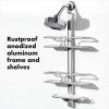 imageOXO Good Grips 3Tier Aluminum Shower CaddyAluminum Shower Caddy