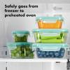 imageOXO Good Grips 8 Piece Smart Seal Airtight Glass Round Container Set
