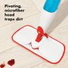 imageOXO Good Grips Microfiber Spray Mop with SlideOut ScrubberRedWhitePack of 1