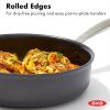 imageOXO Good Grips Pro 1QT and 2QT Saucepan Pot Set with Lids 3Layered German Engineered Nonstick Coating Stainless Steel Handles BlackBlack