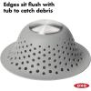 imageOXO Good Grips Silicone Shower ampamp Tub Drain Protector Hair Drain CatcherShower and Tub Drain Protector
