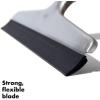 imageOXO Good Grips Stainless Steel Squeegee  AllPurpose for Bathroom Glass Shower Doors Mirrors Tiles Countertops and Car Windows  Streak FreeSqueegee