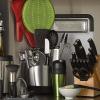 imageOXO Good Grips Stainless Steel Utensil Holder 84quot x 475quot x 625quotHolder