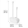 imageOXO Good Grips Toilet Brush ampamp Plunger ComboSet