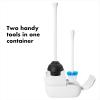 imageOXO Good Grips Toilet Brush ampamp Plunger ComboSet