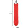 imageOXO Good Grips Under Appliance Microfiber Duster 4quot x 12quot x 3312quot h OrangeAppliance Microfiber Duster