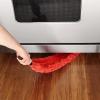 imageOXO Good Grips Under Appliance Microfiber Duster 4quot x 12quot x 3312quot h OrangeAppliance Microfiber Duster
