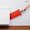 imageOXO Good Grips Under Appliance Microfiber Duster 4quot x 12quot x 3312quot h OrangeAppliance Microfiber Duster