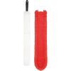 imageOXO Good Grips Under Appliance Microfiber Duster 4quot x 12quot x 3312quot h OrangeAppliance Microfiber Duster Refill