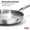imageOXO Mira TriPly Stainless Steel 12quot Frying Pan Skillet Induction Multi Clad Dishwasher and Metal Utensil Safe10 Frying Pan Skillet