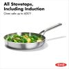 imageOXO Mira TriPly Stainless Steel 12quot Frying Pan Skillet Induction Multi Clad Dishwasher and Metal Utensil Safe10 Frying Pan Skillet