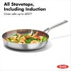 imageOXO Mira TriPly Stainless Steel 12quot Frying Pan Skillet Induction Multi Clad Dishwasher and Metal Utensil Safe12 Frying Pan Skillet