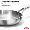 imageOXO Mira TriPly Stainless Steel 12quot Frying Pan Skillet Induction Multi Clad Dishwasher and Metal Utensil Safe8 Frying Pan Skillet