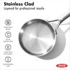 imageOXO Mira TriPly Stainless Steel 5QT Stock Pot with Lid Induction Multi Clad Dishwasher and Metal Utensil Safe15QT and 3QT Saucepan Set with Lids