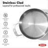 imageOXO Mira TriPly Stainless Steel 5QT Stock Pot with Lid Induction Multi Clad Dishwasher and Metal Utensil Safe5QT Stock Pot with Lid
