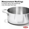 imageOXO Mira TriPly Stainless Steel Cookware 8quot and 10quot Frying Pan Skillet Set Ceramic Nonstick Interior Induction Multi Clad PFASFree Metal and Utensil Safe Dishwasher and Oven Safe10 Piece Cookware Pots and Pans Set