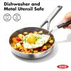 imageOXO Mira TriPly Stainless Steel Cookware 8quot and 10quot Frying Pan Skillet Set Ceramic Nonstick Interior Induction Multi Clad PFASFree Metal and Utensil Safe Dishwasher and Oven Safe10 Piece Cookware Pots and Pans Set
