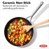 imageOXO Mira TriPly Stainless Steel Cookware 8quot and 10quot Frying Pan Skillet Set Ceramic Nonstick Interior Induction Multi Clad PFASFree Metal and Utensil Safe Dishwasher and Oven Safe8 and 10 Nonstick Ceramic Frying Pan Set