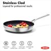 imageOXO Mira TriPly Stainless Steel PFASFree Nonstick 8quot Frying Pan Skillet Induction Multi Clad Dishwasher and Metal Utensil Safe12 Nonstick Frying Pan Skillet