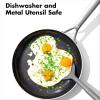 imageOXO Mira TriPly Stainless Steel PFASFree Nonstick 8quot Frying Pan Skillet Induction Multi Clad Dishwasher and Metal Utensil Safe12 Nonstick Frying Pan Skillet
