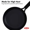 imageOXO Obsidian PreSeasoned Carbon Steel 8quot Frying Pan Skillet with Removable Silicone Handle Holder Induction Oven Safe 18 Liters Black10 Frying Pan Skillet