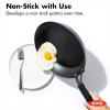 imageOXO Obsidian PreSeasoned Carbon Steel 8quot Frying Pan Skillet with Removable Silicone Handle Holder Induction Oven Safe 18 Liters Black10 Frying Pan Skillet
