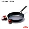 imageOXO Obsidian PreSeasoned Carbon Steel 8quot Frying Pan Skillet with Removable Silicone Handle Holder Induction Oven Safe 18 Liters Black12 Frying Pan Skillet