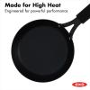 imageOXO Obsidian PreSeasoned Carbon Steel 8quot Frying Pan Skillet with Removable Silicone Handle Holder Induction Oven Safe 18 Liters Black8 Frying Pan Skillet