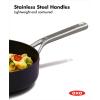 imageOXO Professional 5QT Stock Pot with Lid Hard Anodized Ceramic Nonstick Cookware PFASFree Stainless Steel Handles Induction Suitable Diamond Reinforced Coating Dishwasher and Oven Safe BlackBlack