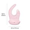imageOXO Tot RollUp Bib  2 Pack  Drizzle and OpalBlossomDusk