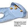 imageOXO Tot RollUp Bib  2 Pack  Drizzle and OpalDrizzleDusk