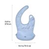 imageOXO Tot RollUp Bib  2 Pack  Drizzle and OpalDrizzleDusk