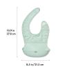 imageOXO Tot RollUp Bib  2 Pack  Drizzle and OpalDrizzleOpal