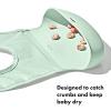 imageOXO Tot RollUp Bib  2 Pack  Drizzle and OpalDrizzleOpal