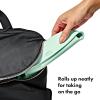 imageOXO Tot RollUp Bib  2 Pack  Drizzle and OpalDrizzleOpal