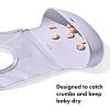imageOXO Tot RollUp Bib  2 Pack  Drizzle and OpalLilacOpal