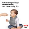 imageOXO Tot RollUp Bib  2 Pack  Drizzle and OpalNavyGray