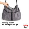 imageOXO Tot RollUp Bib  2 Pack  Drizzle and OpalTealGray