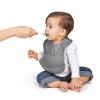 imageOXO Tot RollUp Bib  2 Pack  Drizzle and OpalTealGray
