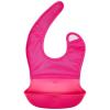 imageOXO Tot RollUp Bib  2 Pack  Drizzle and OpalTealPink