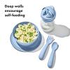 imageOXO Tot Stick ampamp Stay Suction Bowl  TealDusk
