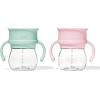 imageOXO Tot Transitions 360 Cup 6 oz with Handles  Opal and Blossom  2 packOpalBlossom