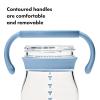 imageOXO Tot Transitions Soft Spout Sippy Cup with Removable Handles  6 oz  BlossomDusk