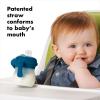 imageOXO Tot Transitions Soft Spout Sippy Cup with Removable Handles  6 oz  BlossomNavy