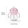 imageOXO Tot Transitions Straw Cup with Removable Handles  6 oz  Blossom