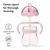 imageOXO Tot Transitions Straw Cup with Removable Handles  6 oz  Blossom